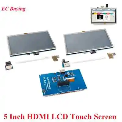 5 Inch HDMI TFT LCD Resistive Touch Screen Display Module For Raspberry Pi • $30.54