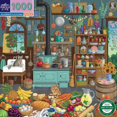 Alchemist's Kitchen  1000 Piece Jigsaw Puzzle Eeboo~Artist Vasilisa Romanenk • $47.99