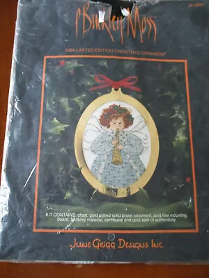 1994 P BUCKLEY MOSS Limited Edition Christmas ANGEL Ornament Kit W/ Brass K-1994 • $9.98