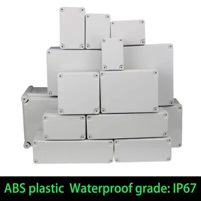 Waterproof Plastic Box Enclosure Project Junction Electronic Electrical Case Abs • $9.99