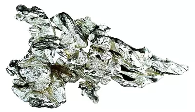 135.20 Gram 4.76 Ounce 3 2/5 X 2 X 4/5 Inch Casted Silver Nugget EBS9120/41224 • $390.99