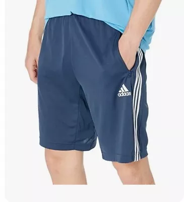 Men’s Adidas Athletic Shorts Zip Pocket Size Small New With Tags • $19.99