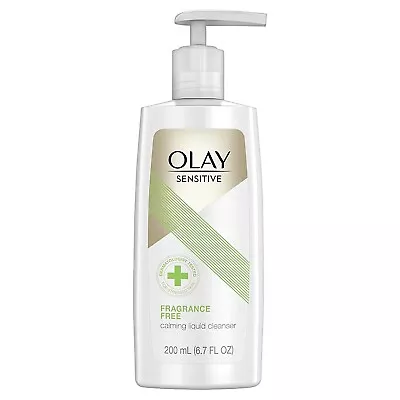 Olay Facial Cleanser For Sensitive Skin Fragrance-free 6.7 Fl Oz • $12.05