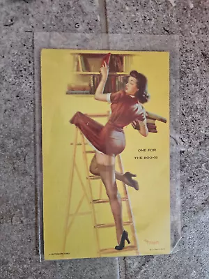 Mutoscope Card Pin Up One For The Books Frahm (31) • $4.95