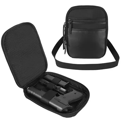 Tactical Concealed Gun Pouch Pistol Holster Waist Bag Phone Wallet Shoulder Bag • $27.99