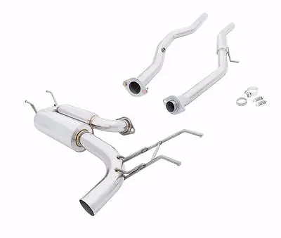 Megan Cat Back Exhaust Stainless Steel Rolled Tip For 15-up Mazda Mx-5 Miata • $2400