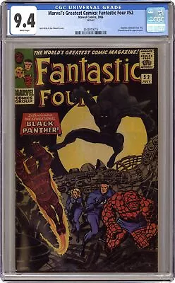Marvel's Greatest Comics Fantastic Four #52 CGC 9.4 2006 3944919015 • $525