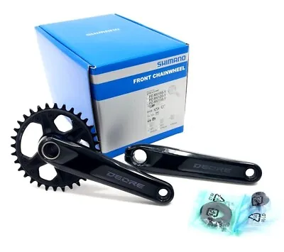 Shimano Deore FC-M6130-1 Crankset 175mm 12-Spd 32t Direct Mount Black • $79.85