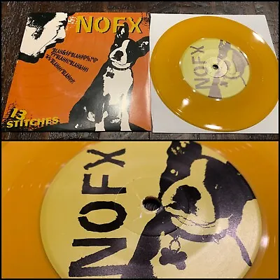 NOFX 13 Stitches 7  Marble Vinyl -bad Religion Rise Against Me Pennywise Mxpx • $40