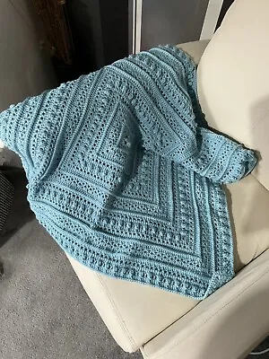 Hand Made Crochet Baby Blanket • £15