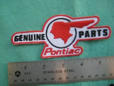 Pontiac Genuine  Parts Dealer   Uniform Hat  Patch • $12