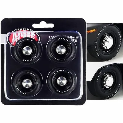 1/18 ACME Mopar Black Steel Wheel And Tire Set  A1806123W Brand New In Stock • $29.99