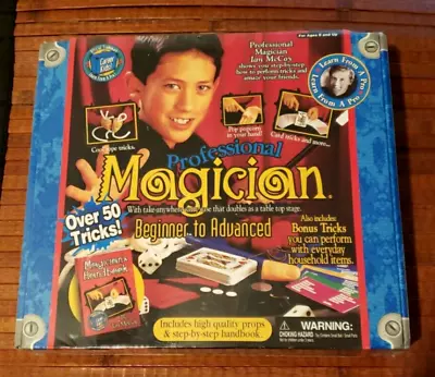 Career Kids Professional Magician Kit Step By Step Handbook With Props Ian Mccoy • $59.99