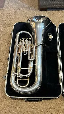 Andreas Eastman EEP421S Silver 4 Valved Student Euphonium • $2000