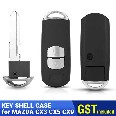 NEW REMOTE PROX SMART KEY SHELL CASE FOB Suitable For MAZDA 3/5/6 CX-5/7/9 MX-5 • $13.57