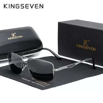 Classic Square Polarized Sunglasses Men Driving Fishing Outdoor Glasses Eyewear • $28.99