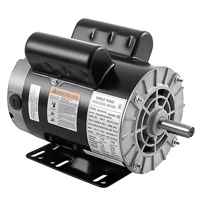 3 HP SPL 3450 RPM Electric Air Compressor Motor 56 Frame 115V/230V 5/8  Shaft • $139.90