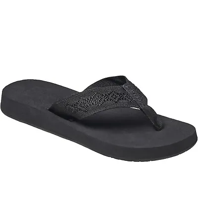 £25.95 • Buy Reef Womens Sandy Summer Beach Holiday Sandals Thongs Flip Flops - Black