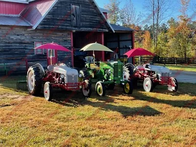 $234.99 • Buy NEW Universal Tractor Red Deluxe Complete Umbrella Set For Ford 2N 8N 9N +