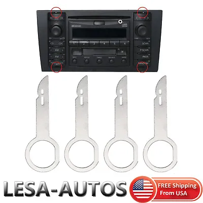 4PCS Car Radio Stereo Removal Release Tool Keys Set For Ford Audi Benz VW BMW • $3.79