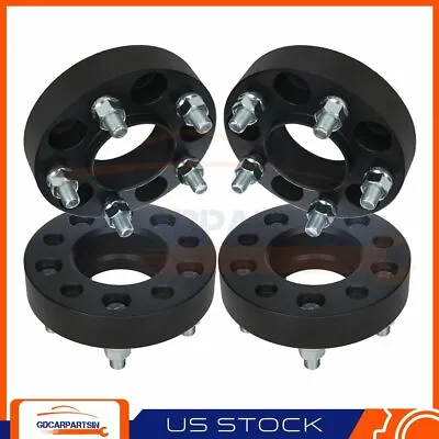 (4) 1.25  Hubcentric Wheel Spacers 5x4.5 5x114.3 Fits Ford Mustang Edge Ranger • $66.61