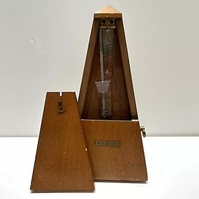 Seth Thomas Wood Metronome WORKS In EXCELLENT CONDITION • $95