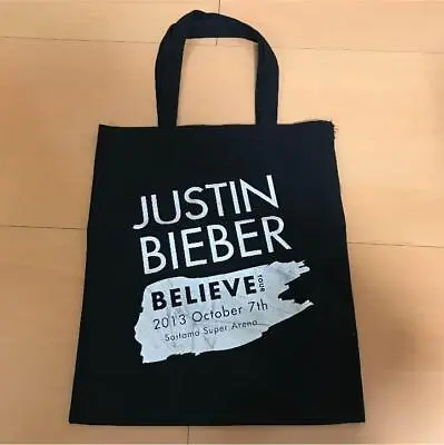 £49.43 • Buy JUSTIN BIEBER / 201３Believe Tour  VIP Seat Limited Tote Bag