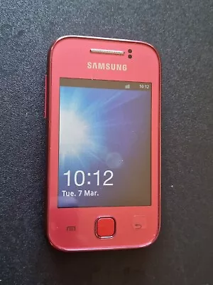 £12.90 • Buy Samsung Galaxy  Y  Young GT-S5360 - Pink  (Unlocked)