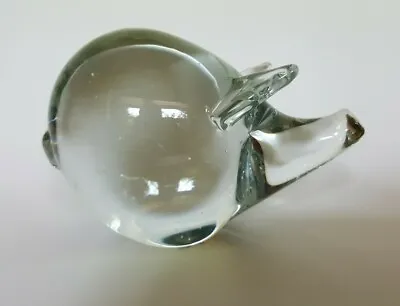 $3 • Buy Clear Glass Pig Paper Weight