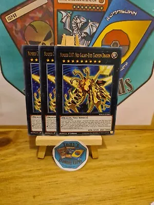 3 X Number C107: Neo Galaxy-Eyes Tachyon Dragon - MAGO-EN063 - Rare 1st Ed  • £2.80