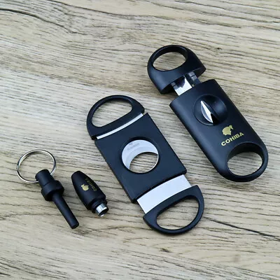 $9.99 • Buy 3 Pieces Cigar Cutter Cigar Punch V-Cut Cigar Cutter Cigar Accessories For Men