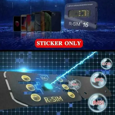 Upgrade RSIM 16 Nano Unlock Card For IOS15 IPhone 12 Pro 13 Pro Max X XS Max8 YU • $14.79