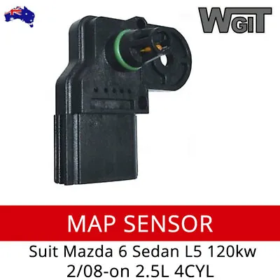 Map Sensor For MAZDA 6 Sedan L5 120kw 2-08-on 2.5L 4CYL OEM QUALITY • $27.04