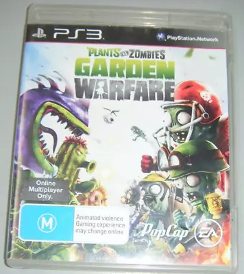 Sony PlayStation 3 PS3 Game - Plants Vs. Zombies: Garden Warfare (nb) • $9.99