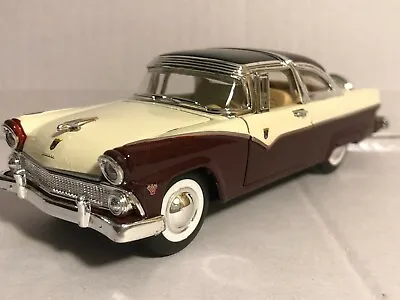 Sunnyside 1955 Ford Crown Victoria Burgundy / White 1:34 Diecast 6  New No Box  • $25.95