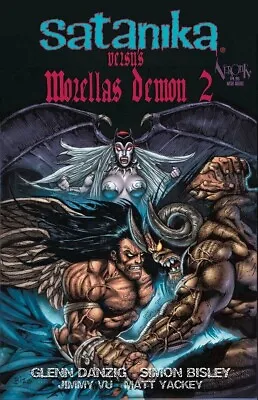 Satanika Versus Morellas Demon 2 !! Glenn Danzig Simon Bisley !!!  NM • $3.99
