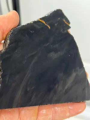 Velvet Aka Peacock Obsidian Slab Lapidary Cabbing Carving Chakra Reiki Mexico • $18