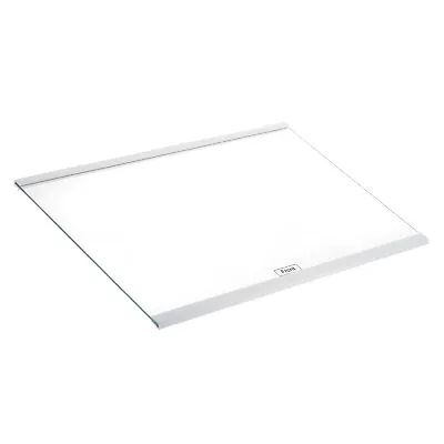 £24.85 • Buy Samsung Fridge Glass Shelf Assembly White Profile Trims 460 X 305mm BRB260000WW