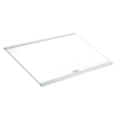 Samsung Fridge Glass Shelf Assembly White Profile Trims 460 X 305mm BRB260000WW • £24.85