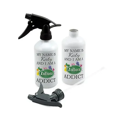 Personalised Zoflora Addict Spray Bottle Mothers Day Gift Funny Mum 400 ML • £11.99