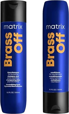 Matrix Total Results Brass Off Color Obsessed Shampoo & Conditioner 300ml Duo • £20.49