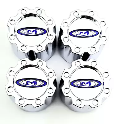 Set Of 4 Moto Metal 950 951 Chrome Wheel Center Hub Cap 5 Lug 6 Lug Small 353K83 • $80