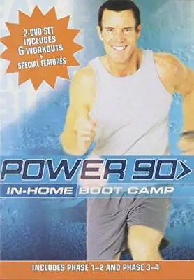 $5.98 • Buy Tony Horton's Power 90 Beachbody In-Home Boot Camp - DVD - VERY GOOD