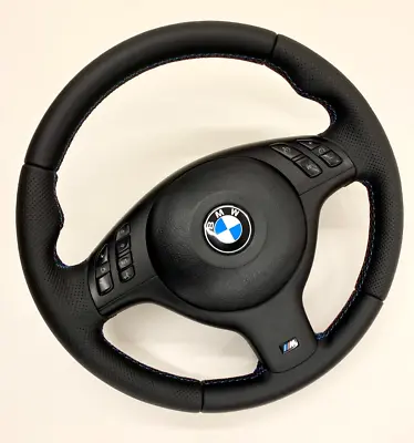 Bmw E46 E39 M Sport Steering Wheel M3 M5 Remanufactured New • $725.99