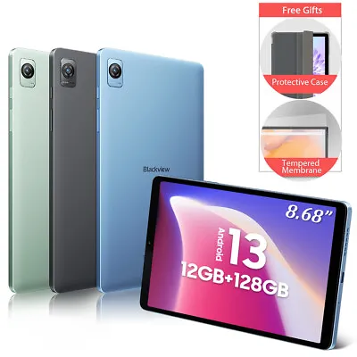 $169.99 • Buy Blackview Android 13 Tab 60 Tablets 8.68  HD 12GB+128GB 6050mAh Handy Tablet PC
