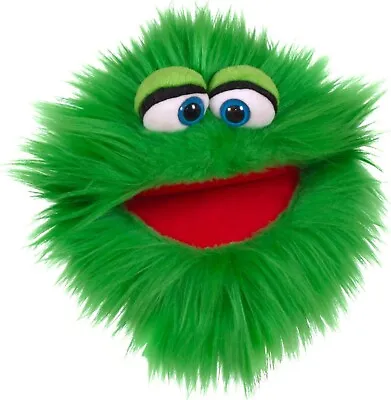 Living Puppets - JJ The 9-Inch Green Friendly Monster Plush Hand Puppet • $25.05