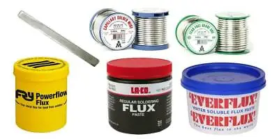 Coil Of Leaded Solder Wire Lead-free Laco Flux Powerflow Flux Everflux Flux  • £1.99