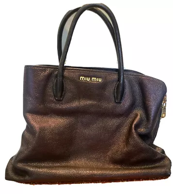 Miu Miu Madras Tote Bag • $300