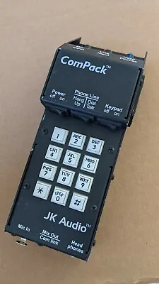 JK Audio ComPack Universal Telephone Audio Interface IFB Field Mixer • $100