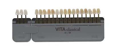 Vident G027CBS VITA Classical Dental Shade Guide With Bleached Shades Clip • $99
